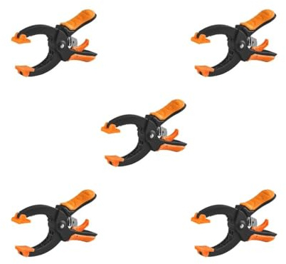 5 Set of Spring Clamp Powerful Clamping Force Durable Professional Random Color