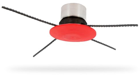 OZAKI - Tête Multifills - Alu/Résine - Grand Bol Glisseur En Resine - Pour Débroussailleuse Ou Coupe-Bordures Avec Alésage de 20 et 25,4mm - Pour Fil Nylon Ø 3,3 à 4,5mm