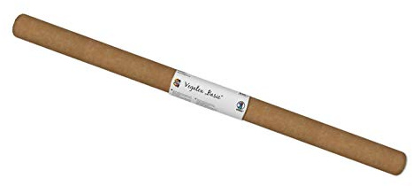 Ursus 82040004 - Vegatex, Basic, sahara, ca. 50 x 37,5 cm, Stärke ca. 0,55 mm, veganes, waschbares Papier, reiß und abriebfest, gerollt, für vielerlei Bastelarbeiten geeignet