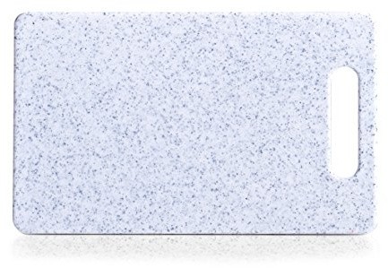 Zeller, tagliere in plastica, Plastica, grigio chiaro, ca. 25 x 15 cm