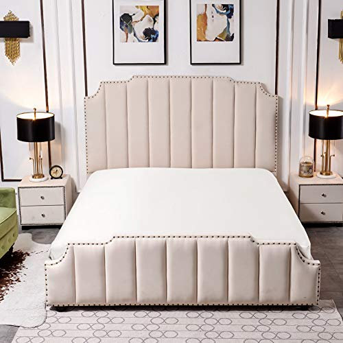 THXSILK Spannbetttuch 25 Momme, 40,6 cm tiefe Tasche, Unterlaken aus hochwertiger Maulbeerseide, luxuriös und bequem. King weiß