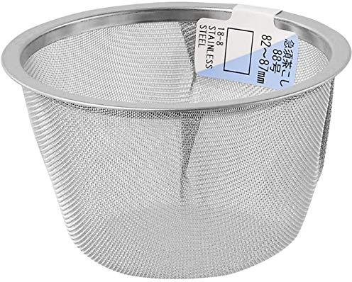 Tikusan Théière de rechange en acier inoxydable avec filtre à mailles fabriquées au Japon (82-87 mm)