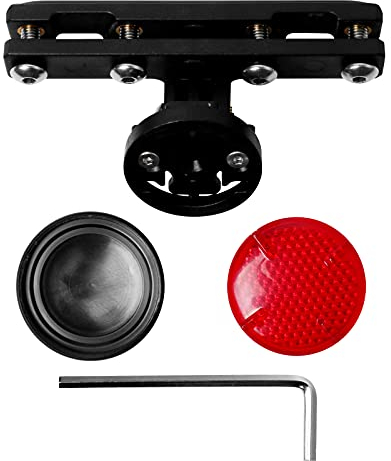 LICHIFIT Fahrradsitz Bogen Mit Versteckter Halterung, Reflektor Schutzhülle Und Fester Halterung für AirTag