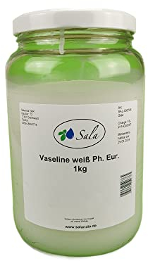 Sala Vaseline weiß Ph. Eur. 1 kg 1000 g Glas