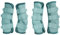 LEAFOREST Fliegenstiefel für Pferde, perfekt für Pferdebeinbandagen und maximalen Fliegenschutz, 4er-Set (Blau, Cob)