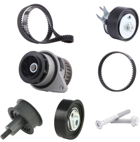 RIDEX 3096W0196 Wasserpumpe + Zahnriemensatz Zähnezahl: 130 58 20 mm mit Dichtung mit Wasserpumpe