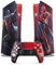 PS5 Skin Spider Sticker, Aufkleber für Playstation 5, Konsole und Controller, Slim Edition Digital, Skin Miles Moralles (1 Controller)
