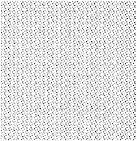 Tino Tech Gittermatte Streckmetall Edelstahl 100x85 cm 20x10x2 mm Edelstahl Gitter Gitterblech Edelstahl Platte Gitter Metall für Den Bau Eines Zauns Building Animal Käfig Korrosionsbeständig