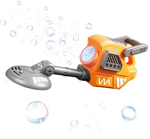 Macchina per bolle per gioco a forma di irrigatore anti-perdite, con soffiatore a bolle luminoso e regalo per feste, per ragazzi e ragazze, all'aperto, festa di compleanno, , giardino