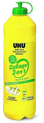 UHU Twist & Glue 44498 ricarica Solvente 810 ml