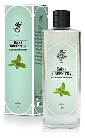 KOLONYA REBUL GREEN TEA EAU DE COLOGNE 270 ML, SPLASH LOTION