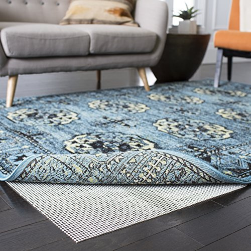 SAFAVIEH Non Slip Anti Skid Grippy Stay in place Rug Pad Under Carpet, Stable on all Hard Floors (22' Runner)