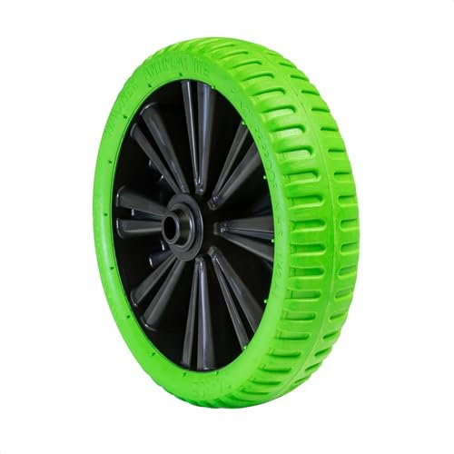 Wagner Roue de brouette - Anti-crevaison - Roue en polyuréthane expansée - Diamètre de la Roue : 332 x 65 mm - Trou d'axe : 20 mm - Charge maximale : 150 kg - 04833201