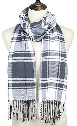 UKKD Schal Winter Männer Plaid Schal Kaschmirschals Für Frauen Foulard Femme Lange Wollschals Femme,64,Einheitsgröße