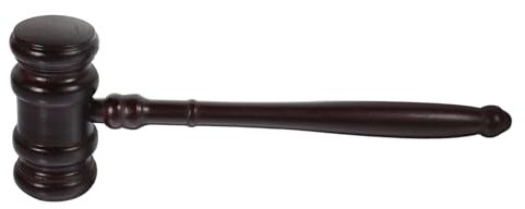 MUSISALY Wooden Auction Hammer Judge Mallet Court Hammer Gavel En Sale Hammer Only