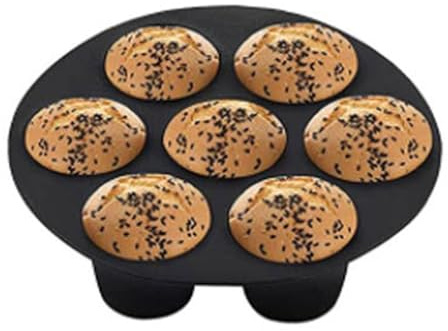 Molde de silicona para magdalenas, bandeja grande para magdalenas, bandeja para hornear magdalenas, molde antiadherente para magdalenas, moldes de silicona multifuncionales, tazas de silicona para