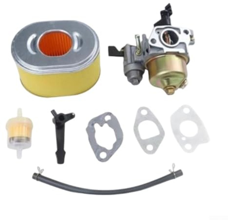Kit de livraison de carburant pour moteur 127 cc avec filtre à air, carburateur et filtre à huile conçu pour améliorer les performances et la durabilité du moteur de la tondeuse à gazon