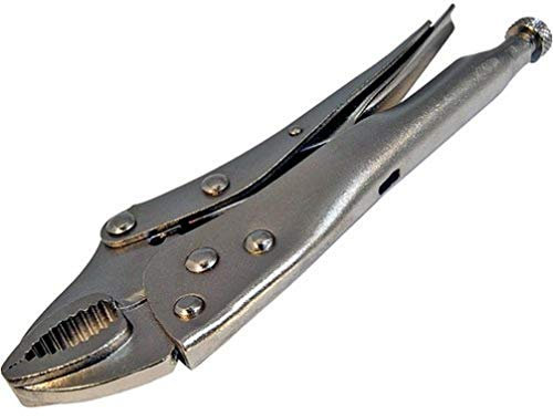 Silverline Pinza auto-bloccante curvata