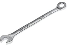 GEDORE Ringmaulschlüssel 6-kant 5 mm, Hochwertiger Vanadium-Stahl, Blendfreie Optik, Nach DIN 3110, Silber