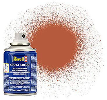 Revell Spraydose Braun I Matt I 100-ml-Sprühdose I Ideal für Modellbauprojekte I Praktische Sprühfarbe für präzises Lackieren und kreative Gestaltung