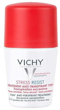 Vichy 72H Stress Resist Roll-On Anti-Perspirant for Sensitive Skin 50ml