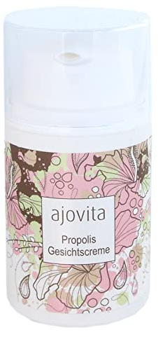 ajovita Propolis-Gesichtscreme Akne und Mischhaut, reizlindernd und pflegend, 100% Natur, 50ml