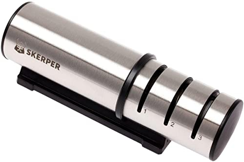 Aiguiseur de Couteaux Type Pull-Through Skerper Basic, SVSM001, Pour un Aiguisage Rapide et Efficace de vos Couteaux