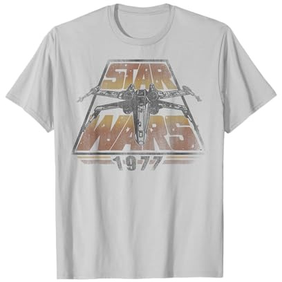 Star Wars X-Wing 1977 Vintage Retro Graphic T-Shirt T-Shirt