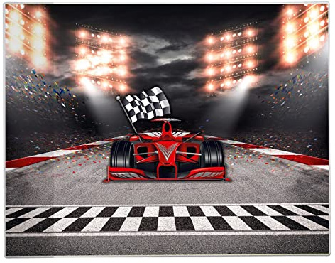goldbuch 75 089 Schreibunterlage Racing Champion, Unterlage, Maße 49 x 38 x 0,4 cm, Schreibtischunterlage mit einem Rennwagen als Motiv, Unterlage aus Kunstdruck, Tischunterlage abwaschbar