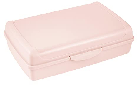keeeper Contenitore per Alimenti con Chiusura a Scatto, 30 x 20 x 8,5 cm, 3,75 L, Luca Maxi, Nordic Pink (Rosa)