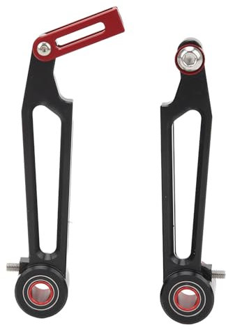 Vikbar Cykel V-broms, Snygg Svart Aluminium Vikbar Cykelbroms Tillbehör