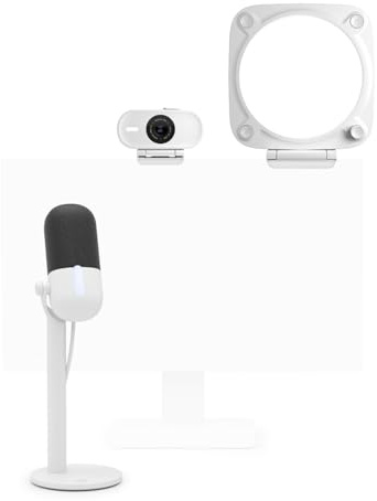 Elgato Neo Essentials Kit - Wave Neo USB-Mikrofon (Tap-to-Mute), Facecam Neo Full HD Webcam (Privacy Shutter, Lichtkorrektur), Key Light Neo (Onboard-Steuerung) - Plug & Play für PC/Mac/Laptop
