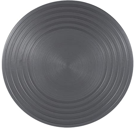 Difusor de Calor para Estufa de Gas de 28cm de Aluminio Negro | Placa Redonda de Descongelación, Accesorio de Encimera Diseño Especial y Acabado Fino