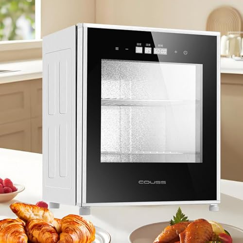 40L Electric Dough Proofer, Home Bread Proofing Box with Adjustable Temperature, Timing and Humidity Control for Even Fermentation,Compact Fermentation Incubator for Home Bakers