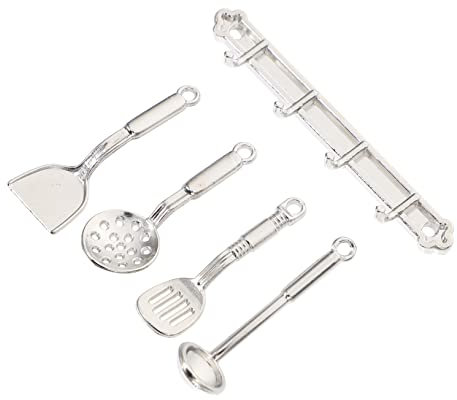 Garneck 1 Set Mini House Kitchen Cookware Pretend Play Cooking Tools for Realistic Kitchen Scene Props for Imaginative Play Safe Material for Hours of Creative Fun