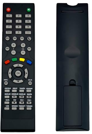 IOOIQQ Telecomando adatto per Nordmende ND28N2000C ND39N2100C Polaroid TQL32R4PR015,TQL55UHDPR0066 Zenith Akai AKTV2815T AKTV2416T AKTV391, ZYS40FHD, TQL39FHDPR0001.1333 TVB55R4PR003