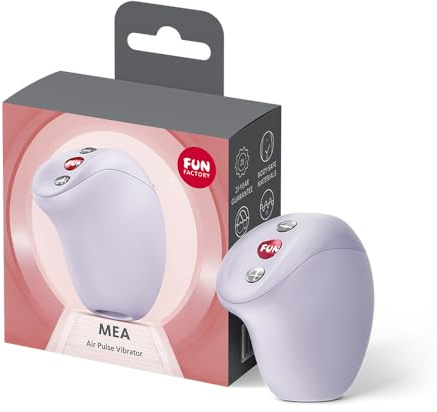 Fun Factory Mea | vibratore ad onde di pressione per donne | stimolazione del clitoride senza contatto | 11 programmi a onde di pressione | impermeabile IPX7 | USB-C