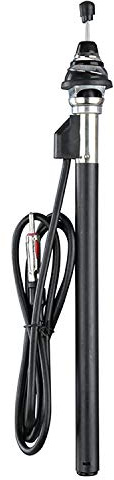 Metra 44-UL09 Universal Retractable Top-Mount Antenna, Black
