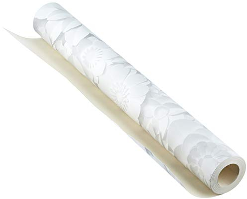 Fine Décor 3D Floral White, One Size