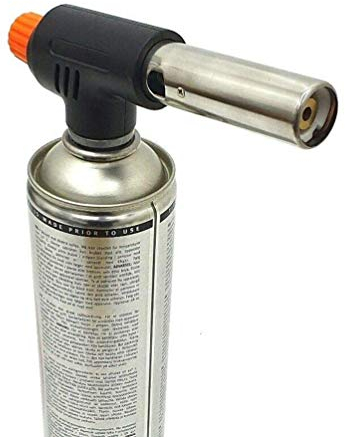 Zapp Compact Blow Torch EN417 Threaded Connector with Adjustable Flame for Soldering, DIY, Kitchen, Crème, Brulee, Pastries, Desserts, Baking, Cooking, Welding, Camping BBQ, Weed Burner