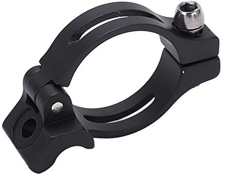 OUKENS Umwerfer Adapter, Aluminiumlegierung Fahrrad Umwerfer Adapter Klemmring Umwerfer Klemme für Rennrad(31.8mm)