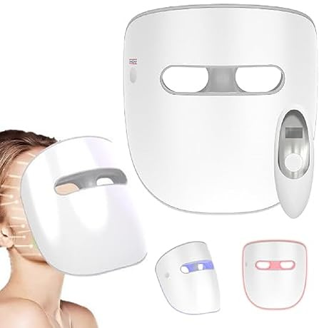 TensCare LED Gesichtsmaske mit Rot Blau und NIR Licht