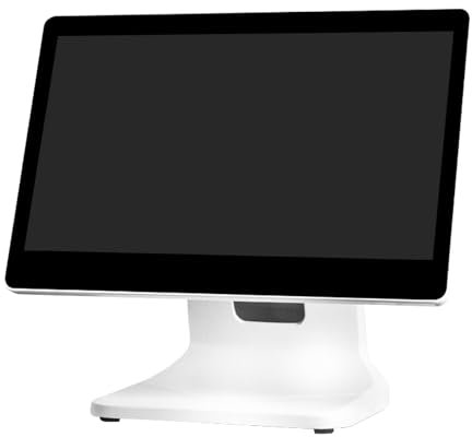 Écran POS commercial, écran de caisse enregistreuse POS pour petites entreprises, avec écran client Écrans, SSD 64 Go I3 DDR3 4 Go, avec fonction MSR/WIFI, pour restaurant/magasin