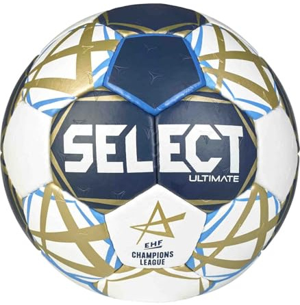 Select Ultimate EHF Champions League v25 Gr.3, blau/Weiss