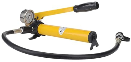 ZBORAVPIX Hydraulische Pumpe Handbetrieben, CP-180 Handpumpe mit Manometer