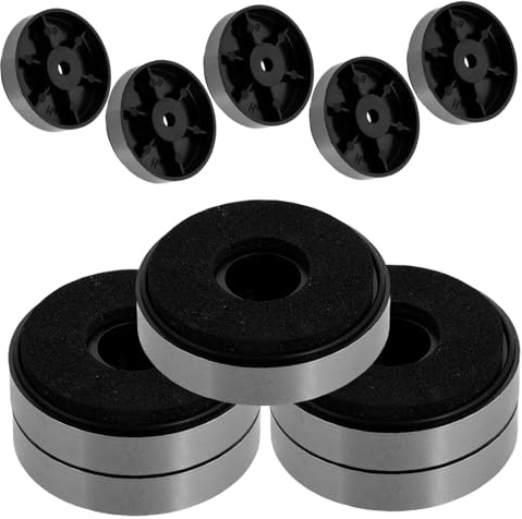 Tofficu 10pcs Speaker Feet Isolation Pads Vibration Speaker Shock Absorber Foot Pads for Amplifier Audio Equipment Furniture Leg Protector Easy to Use