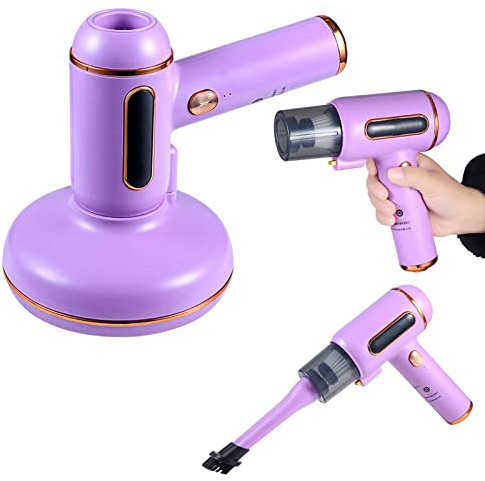 Inalámbrico Aspiradora UV Colector De Polvo De Mano Aspiradora De Ácaros Máquina Limpiadora De Colchones Eliminación Del 99,9% De Los Ácaros Del Polvo Para Colchones, Almohadas, Tela, Sofás Alfombras
