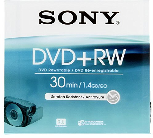Sony - DVD+RW (rewritable) für DVD-Camcorder, 30 Minuten