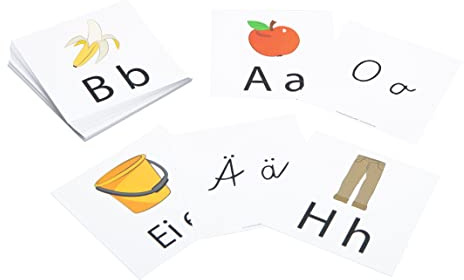 Betzold Anlautkarten - Buchstaben Schriftarten Anlaute Grundschule | 35 Stück