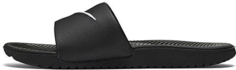 Nike Kawa Slide Sandal, Black/White, 29.5 EU